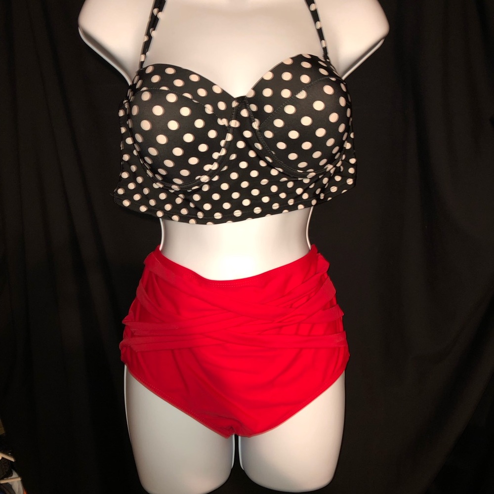 Retro inspired swimsuit